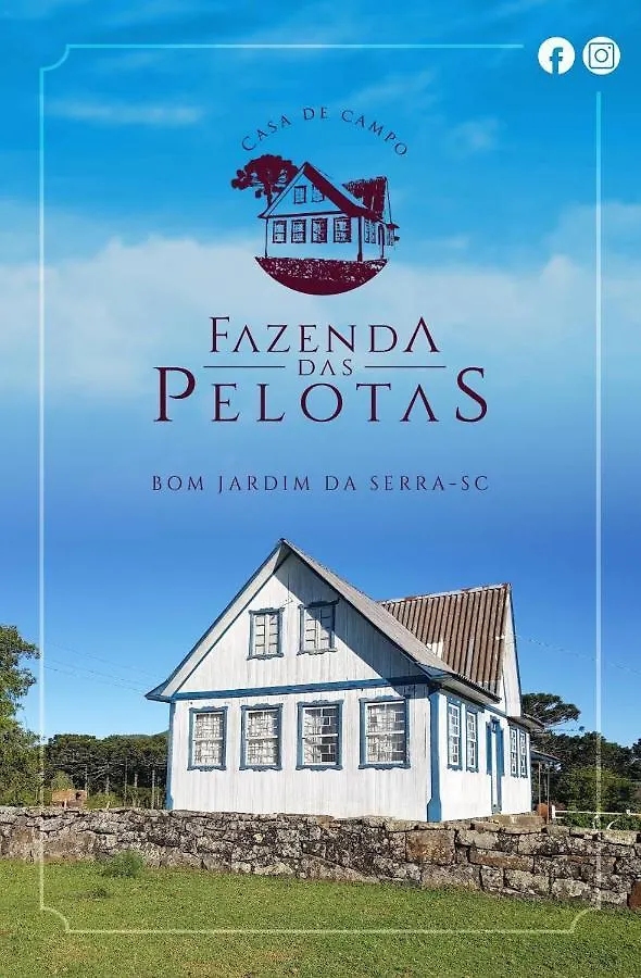 Casa de Férias Casa De Campo Fazenda Das Pelotas Bom Jardim da Serra